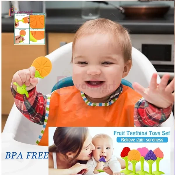 Teething Baby Toy Silicone