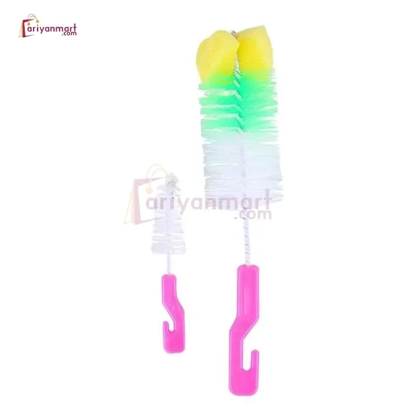 2PCS-Set Baby Bottle Feeding Brushes