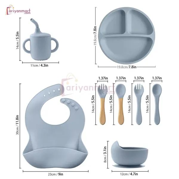 Silicone Baby Feeding Set