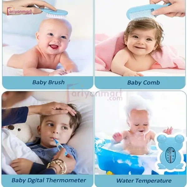 Baby Care Kit 10-Piece Set Blue