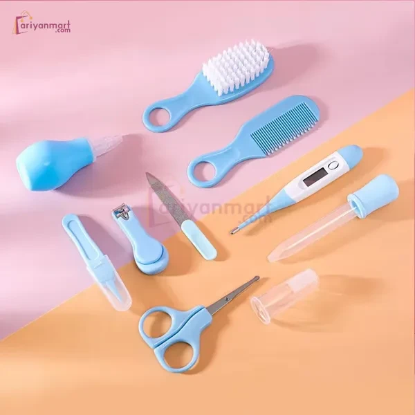 Baby Care Kit 10-Piece Set Pink