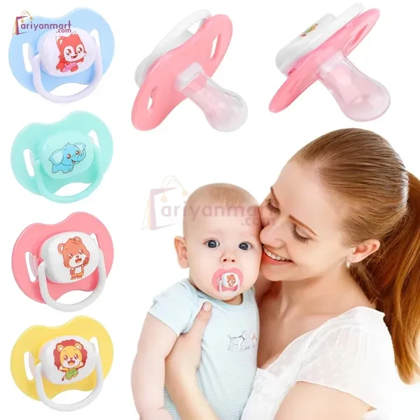 Cute Cartoon Silicone Baby Pacifier