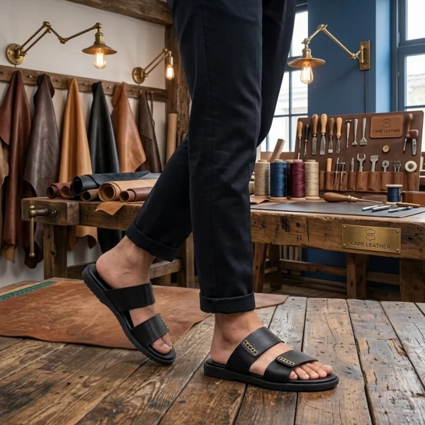 Ariyan Mart Lucas Men's sandal - Black (S34)